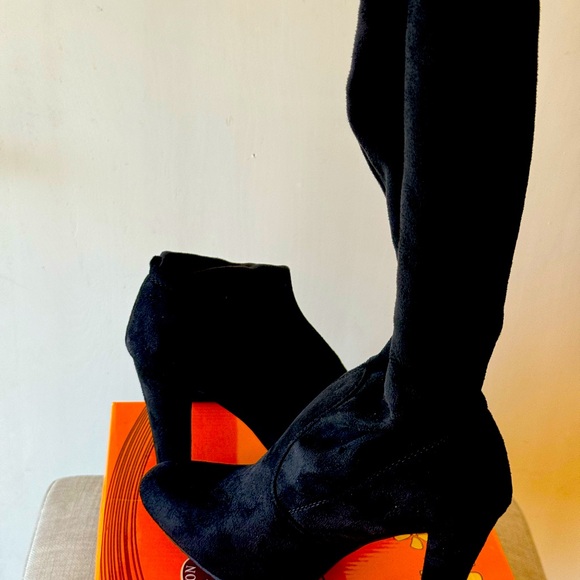 NEW Dasia-H1 Women's Fashion Over The Knee Stretchy Snug Drawstring Boot Size 8 - Picture 8 of 14